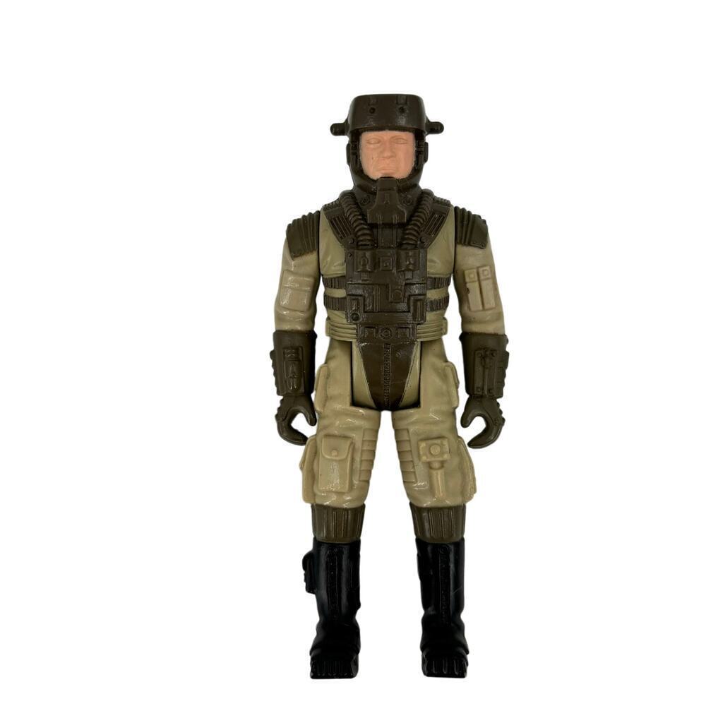 Milton Bradley MB Vintage 1985‎ Robotix Gaxon Graves Action Figure No Visor